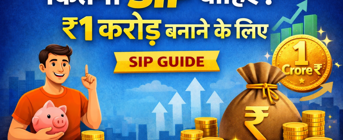 How Much SIP Is Required to Become a Crorepati? (Complete Guide for Beginners)