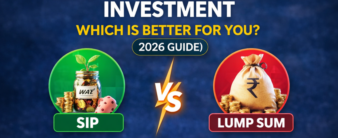 SIP vs Lumpsum Investment – Which Is Better for You? (2026 Guide)