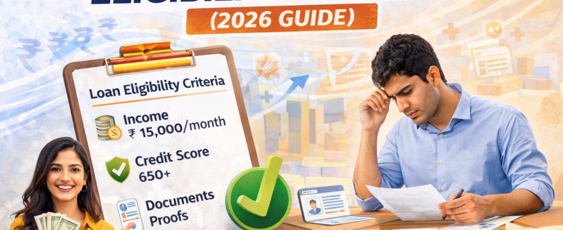 Personal Loan Eligibility in India (2026 Guide) – Check Criteria & Documents