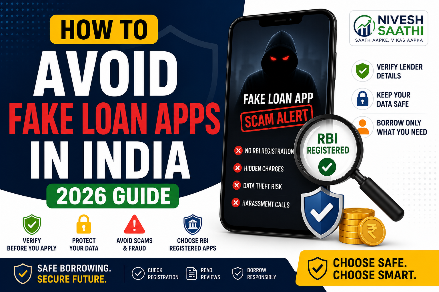 How to Avoid Fake Loan Apps in India (2026 Guide)