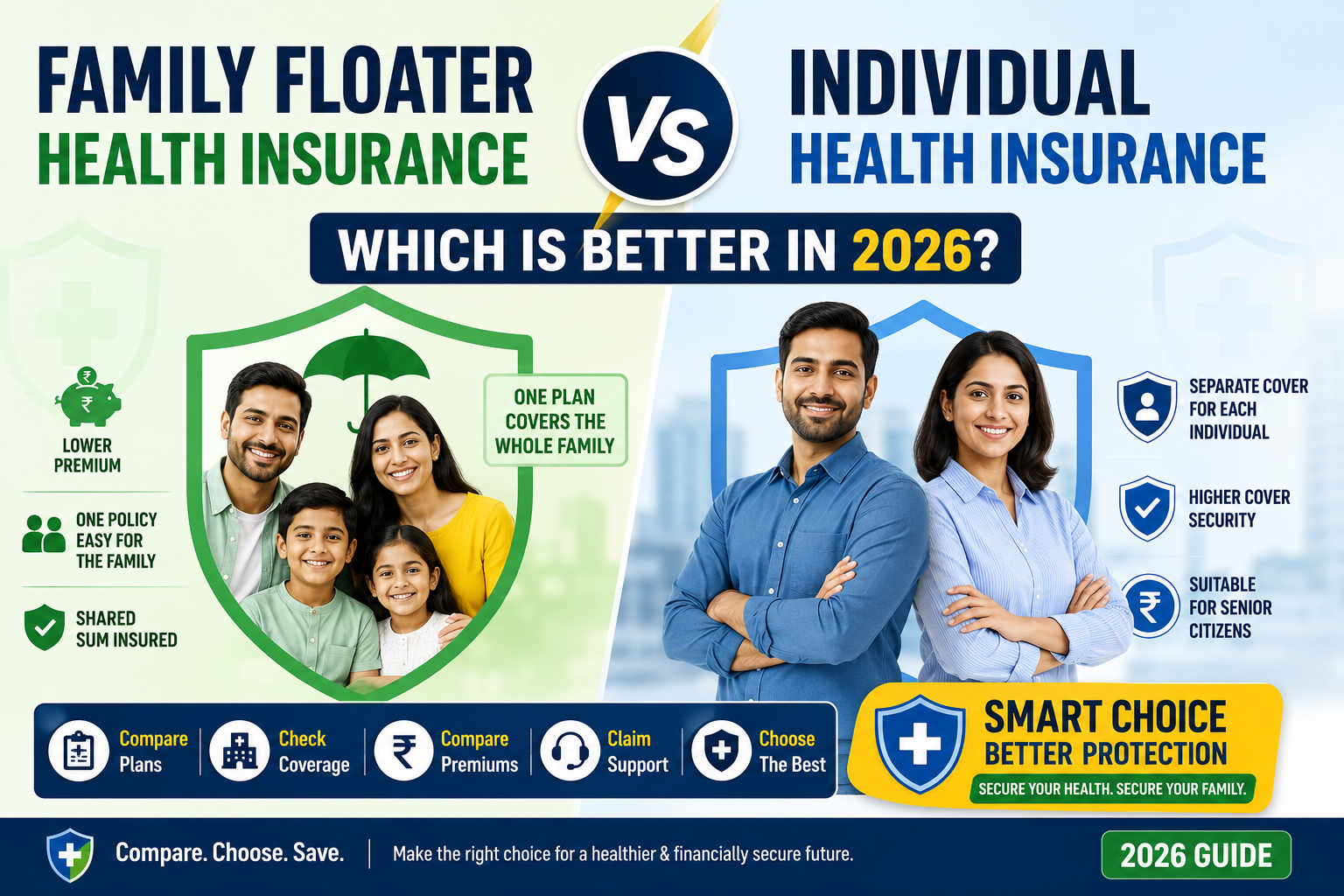 Family Floater vs Individual Health Insurance: Which Is Better in 2026?