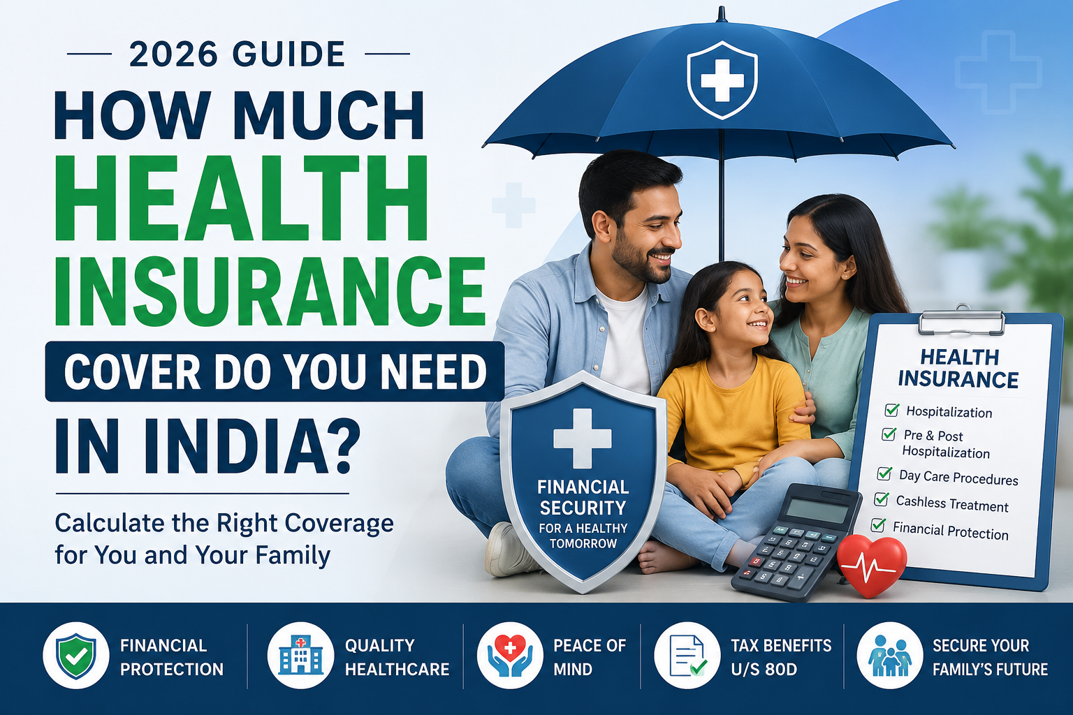How Much Health Insurance Cover Do You Need in India? (2026 Guide)